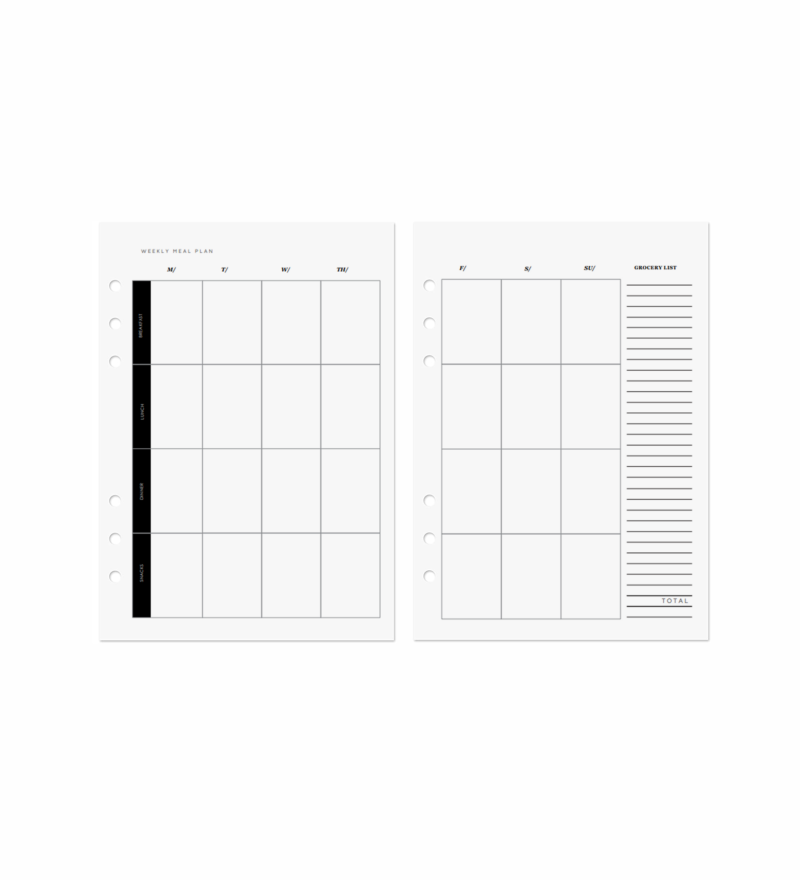 Printable Daily Meal Planner 2