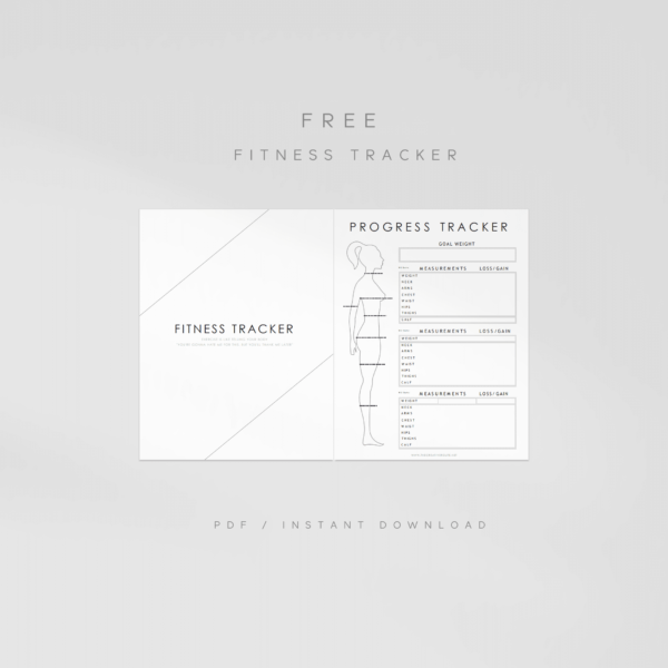 Free Fitness Tracker Printable