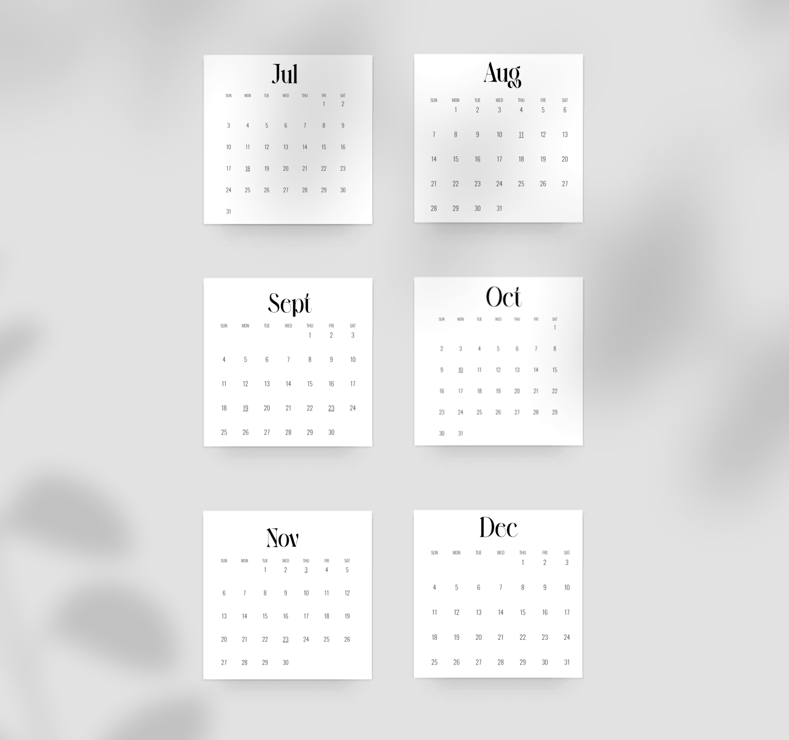 Free 2022 Printable Planner Calendar Cards - Nitty n Gritty