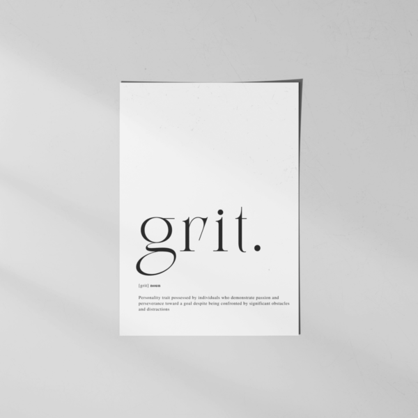 Grit Definition Dashboard