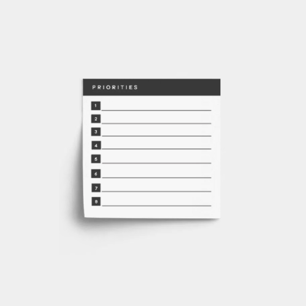 Printable Minimalist Planner Cards Inbox Set