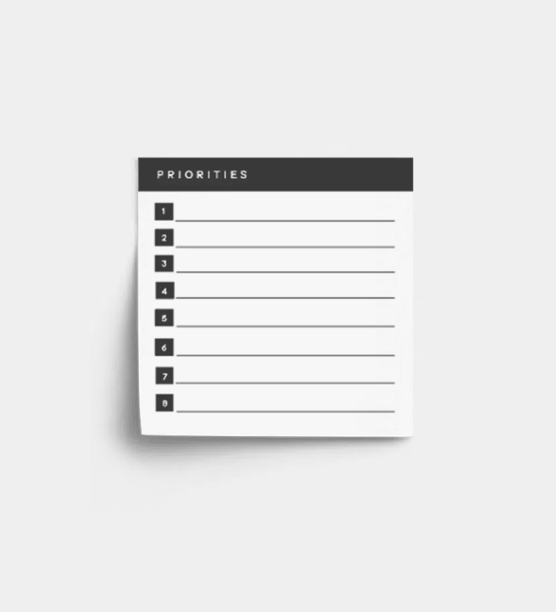 Printable Minimalist Planner Cards Inbox Set 3