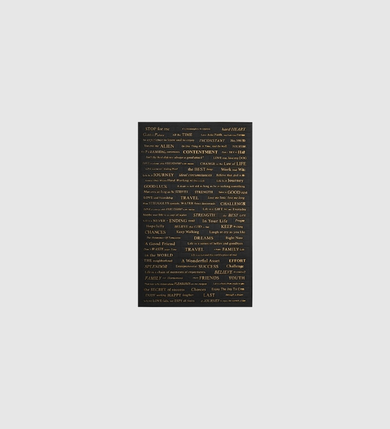 Gold Foil Journal Stickers