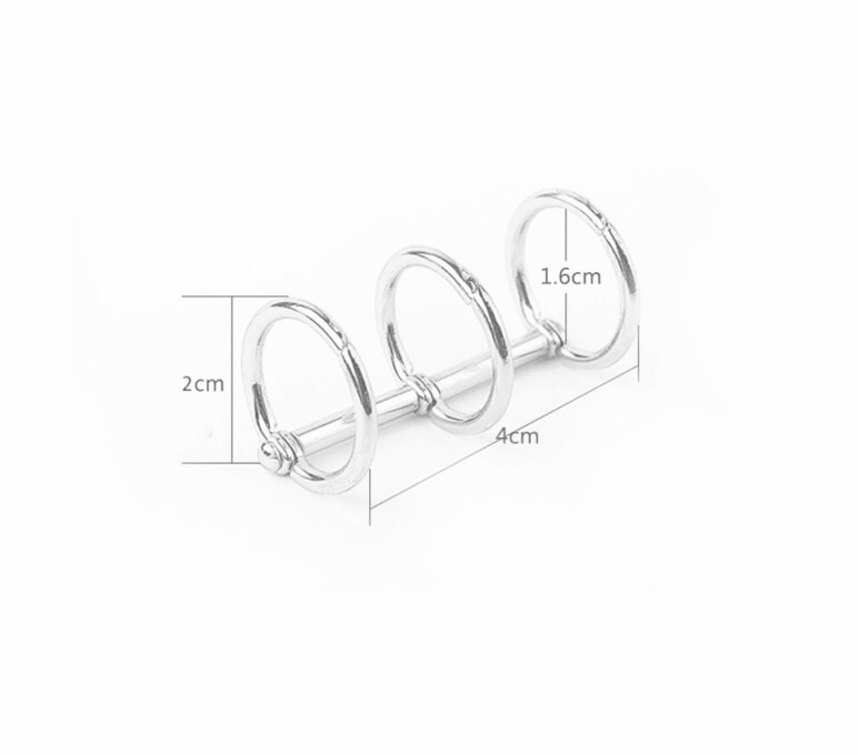 3-Hole Binder Rings | Pack of 2