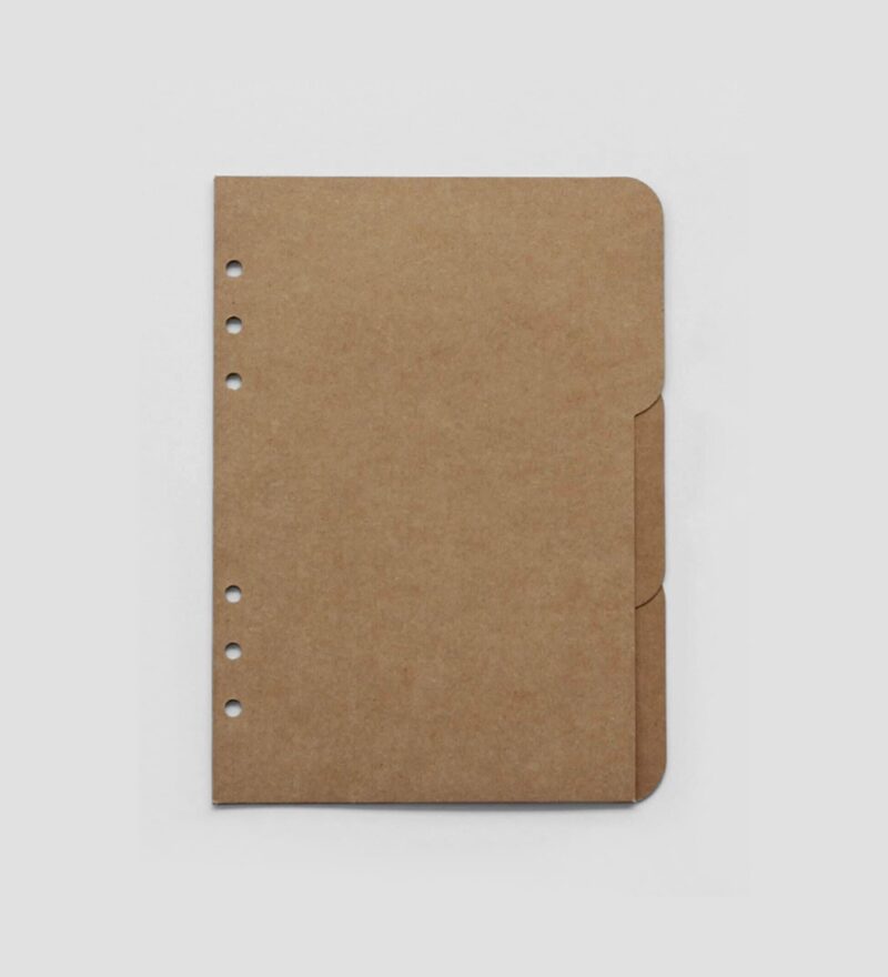Kraft Paper Notebook Separator