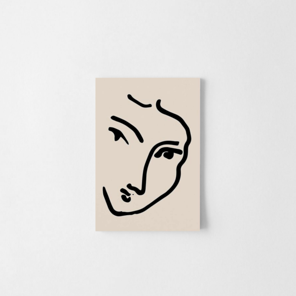 Minimalist Matisse Abstract Aesthetic Print