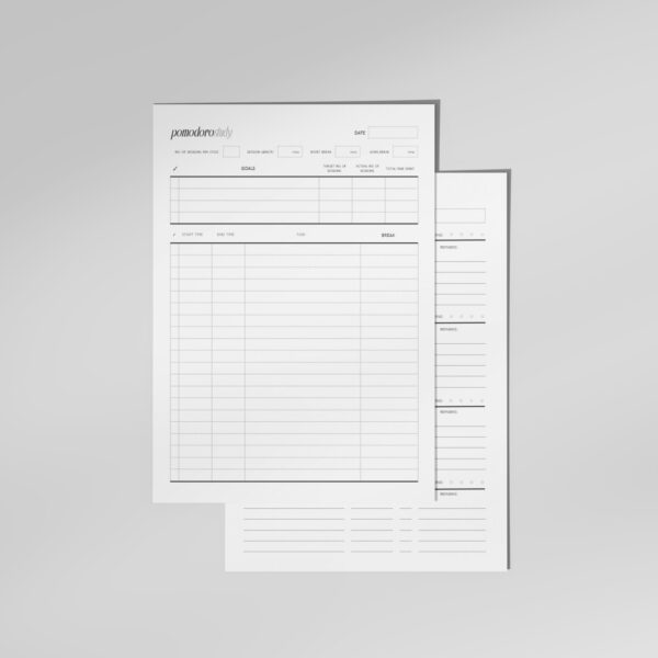 Minimalist Student Planner Printable