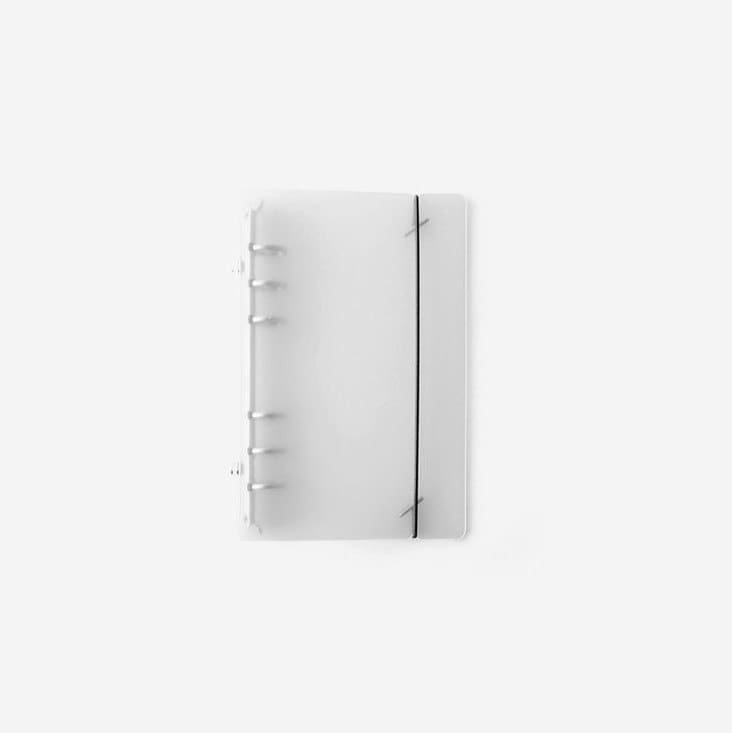 Frosted Transparent Notebook Planner Kit