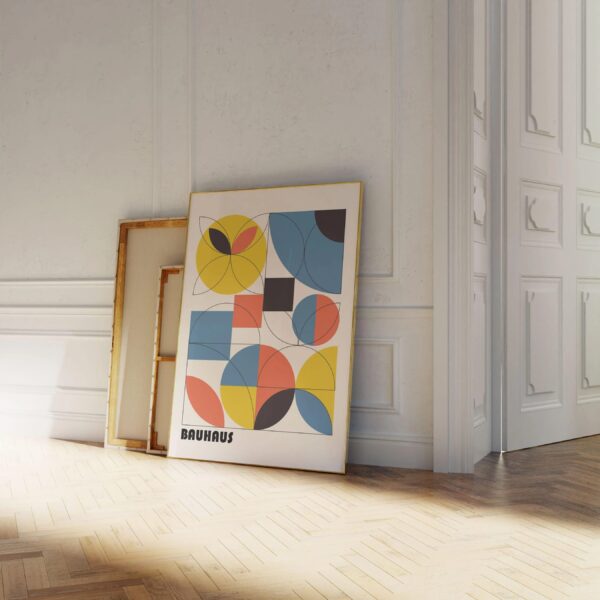 Vintage 1919 Bauhaus Canvas Poster 3
