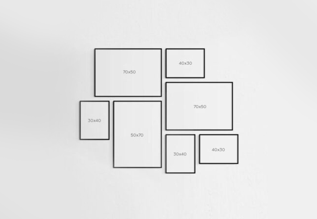 Create A Minimal Gallery Wall Using Canvas Prints