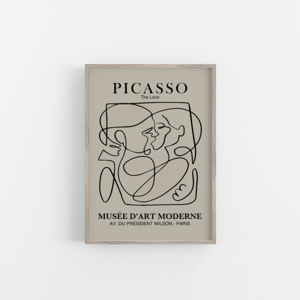 Picasso The Love Canvas Print