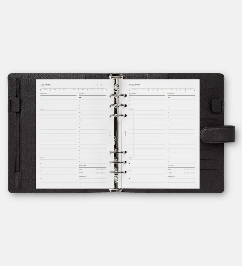Undated Daily Schedule No.2 3