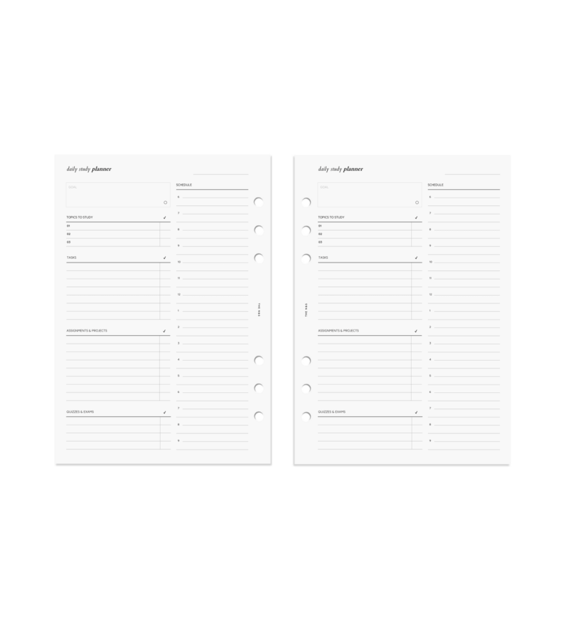 Student Planner 08