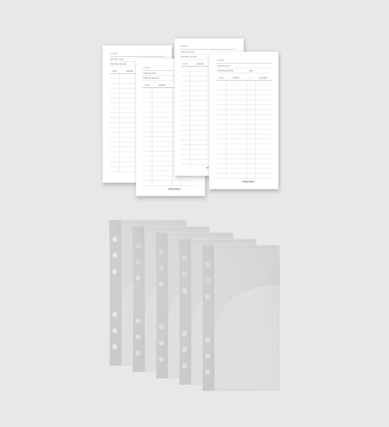 Cash Envelope Starter Set 2
