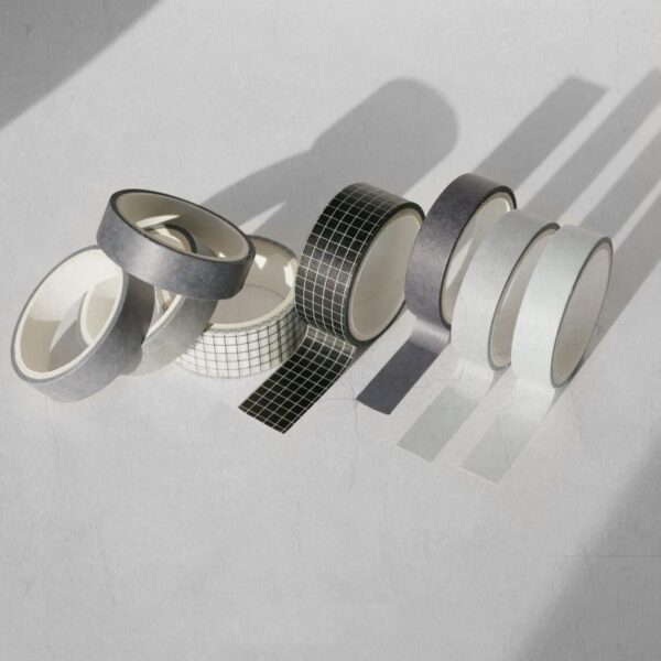 Monochrome Washi Tape Set