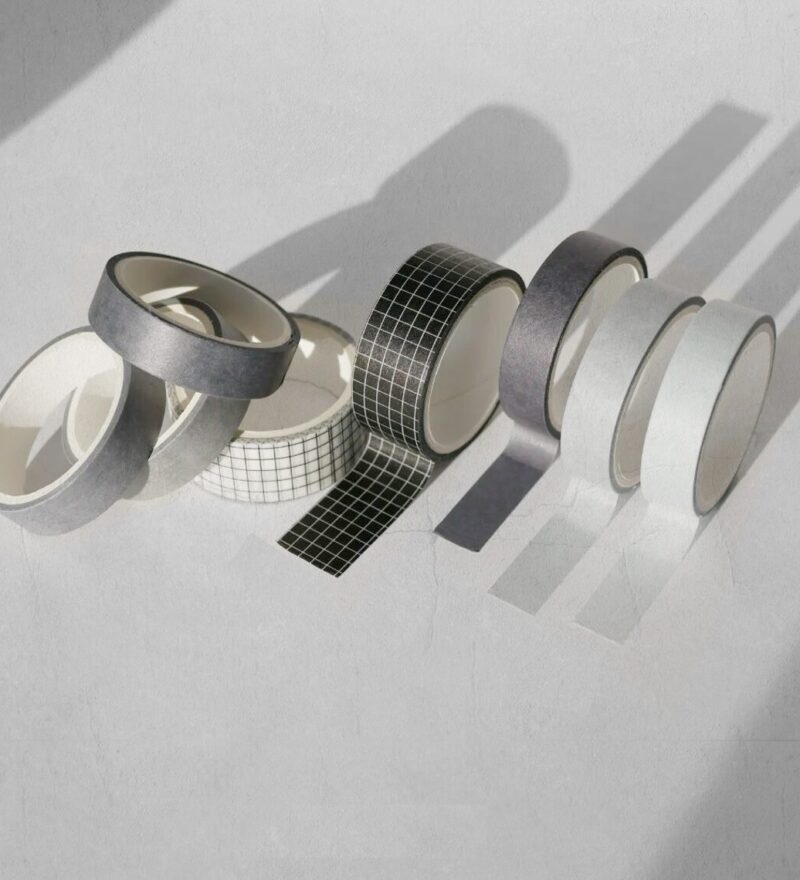 Monochrome Washi Tape Set