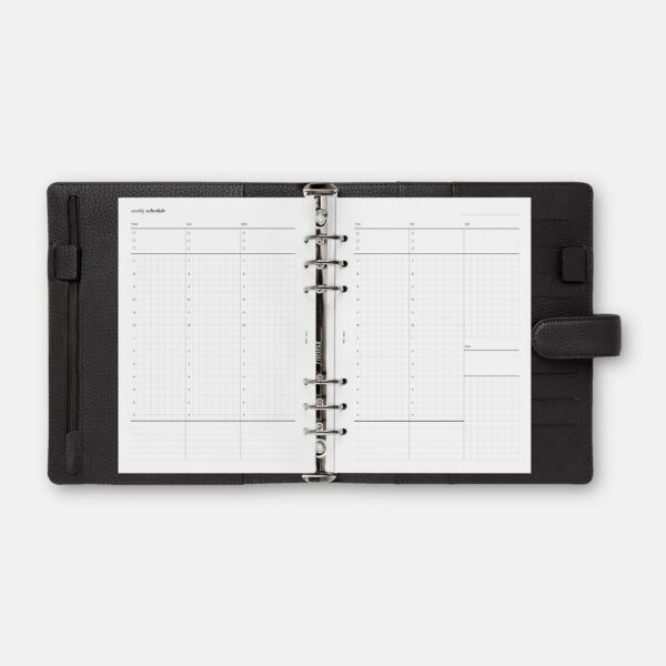 Undated Weekly Vertical Grid 7