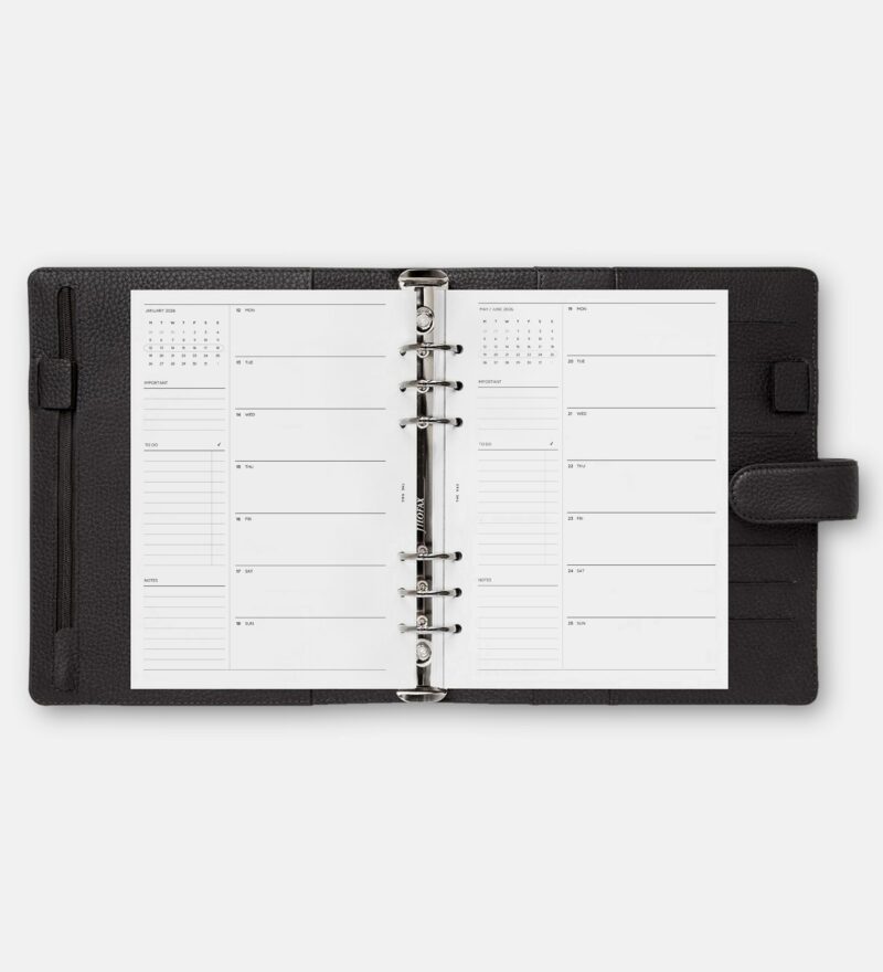 2026 Horizontal Weekly Blank 2