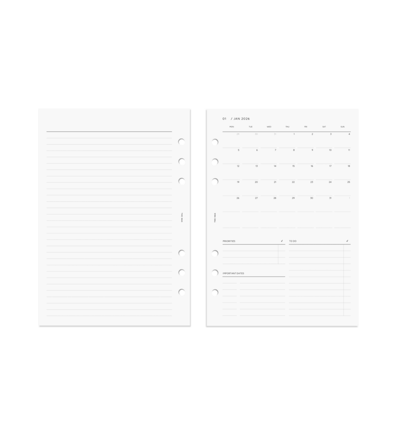 2026 Printable Monthly Calendar 2
