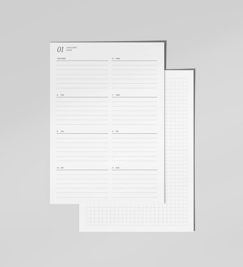 2026 Weekly Planner 1