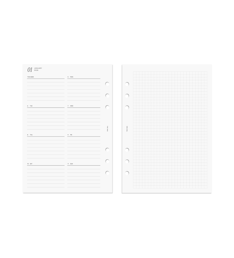 2026 Weekly Planner