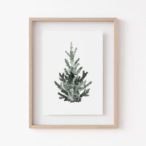 Christmas Tree Art Painting Canvas (1)