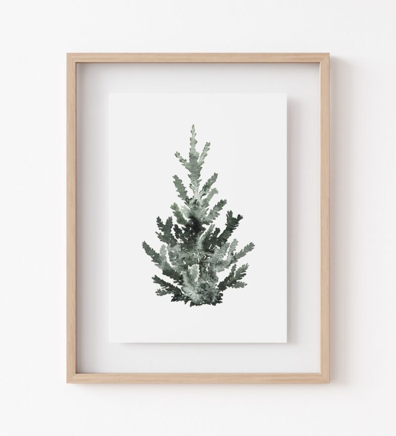 Christmas Tree Art Painting Canvas (1) Christmas Tree Art Painting Canvas (1)