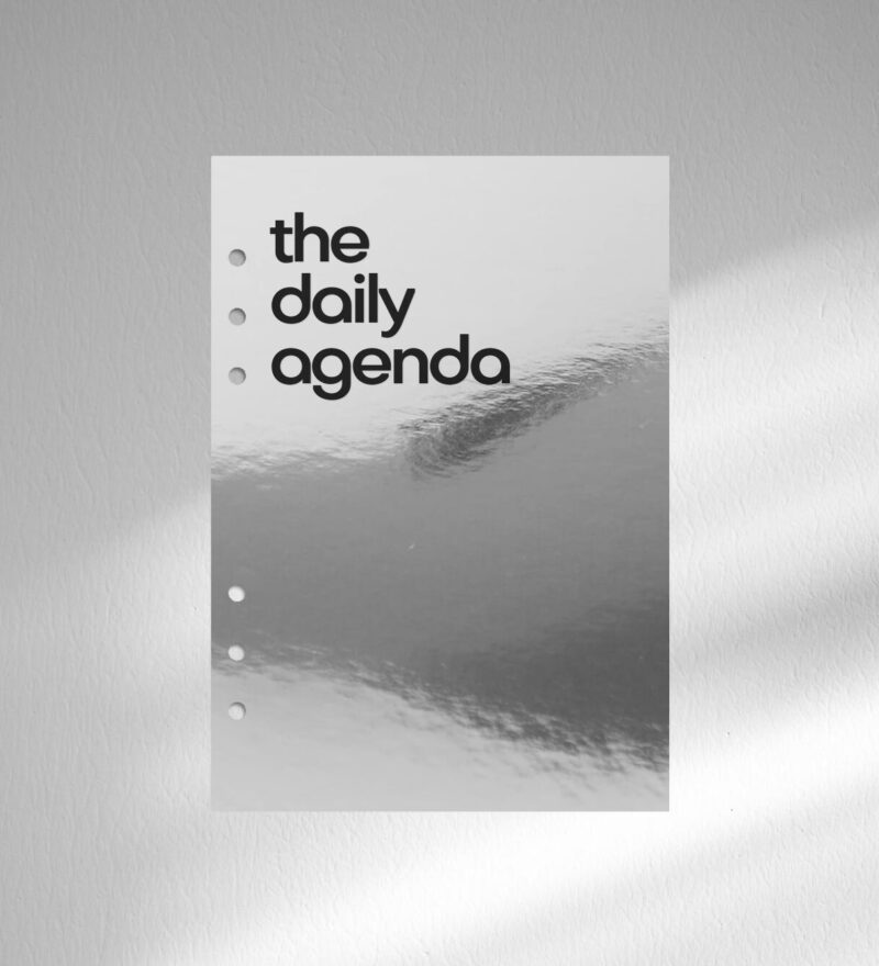 Holographic Reflective Planner Dashboard 11