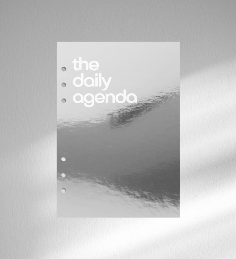 Holographic Reflective Planner Dashboard 12