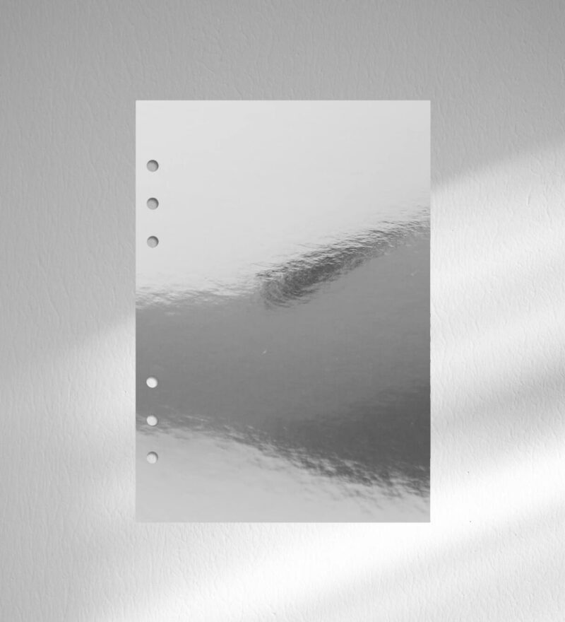 Metallic Reflective Planner Dashboard