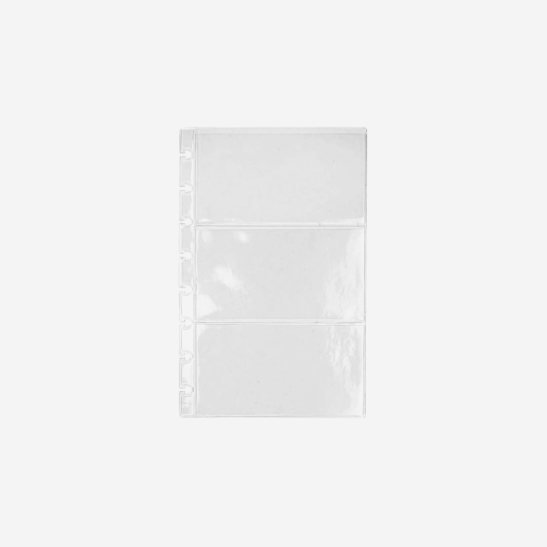 Pocket Clear Card Holder Half Letter