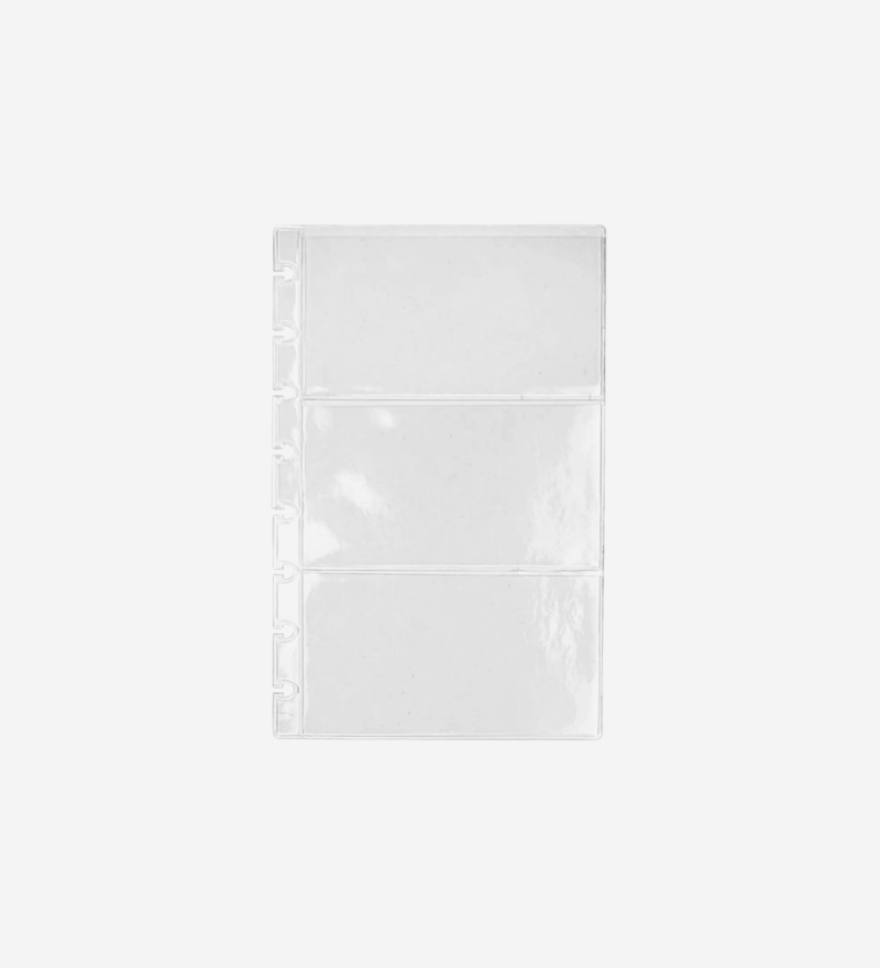 Pocket Clear Card Holder Half Letter