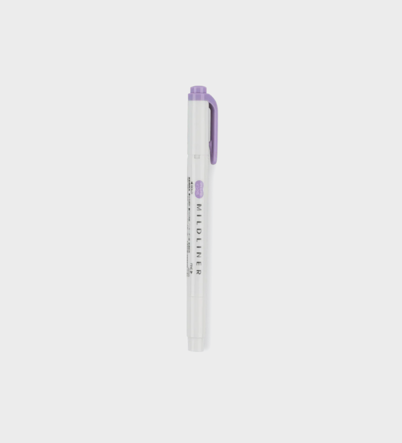 Zebra Mildliner Violet